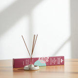 Triloka Rose Sandalwood Blend premium incense sticks for home fragrance, meditation, and relaxation use.