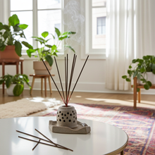 Triloka Saffron incense sticks pack for spiritual practice, aromatherapy, and daily room freshening.