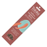 Triloka Saffron Sandalwood Blend premium incense sticks for home fragrance, meditation, and relaxation use.