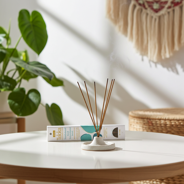 Triloka Sandalwood Musk Original incense sticks for home fragrance, meditation, and relaxation.