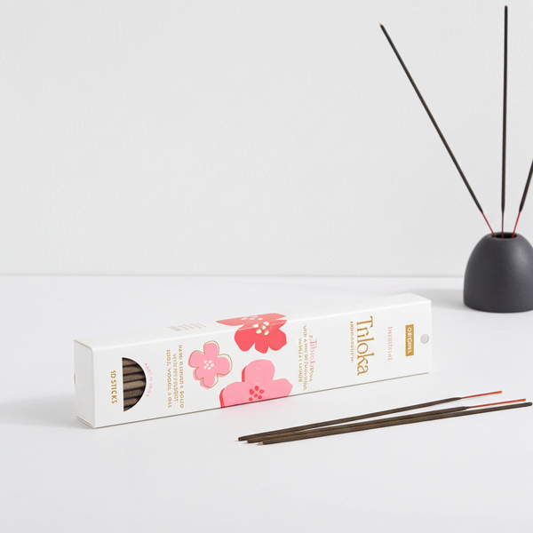 Triloka Tibetan Bouquet Original incense sticks for meditation, relaxation, and home fragrance use.
