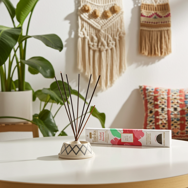Triloka Tropical Assorted Original incense sticks pack for home fragrance, relaxation, and daily aromatherapy use.