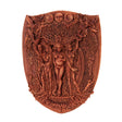 Triple Goddess Maiden Mother Crone wall plaque for altar and home decor