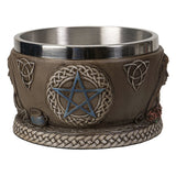 Triple Goddess sage burning bowl for smudging, cleansing spaces, and ceremonial practice.