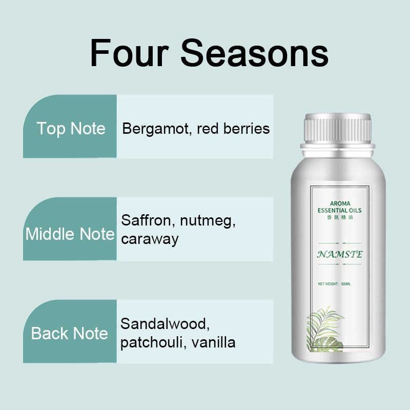 TROVEZ Namste Hotel Oil 100ML bottle for aromatherapy, diffuser blending, and refreshing living spaces.