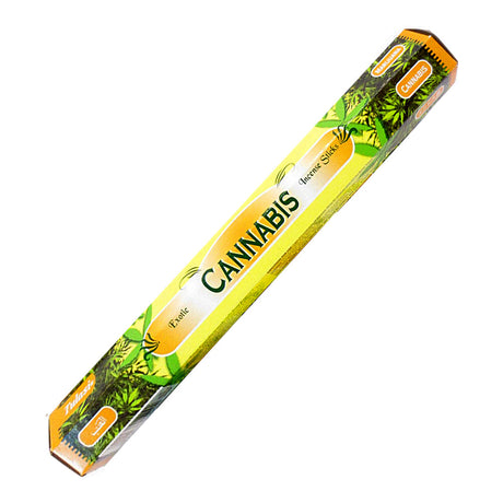 Tulasi Cannabis incense sticks for aromatic relaxation, meditation, and home fragrance use.