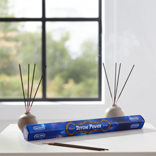 Tulasi Divine Power masala incense sticks box for पूजा, relaxation, and daily devotional use.