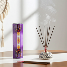 Tulasi Dragons Blood incense stick pack for prayer, relaxation, and daily incense burning rituals.
