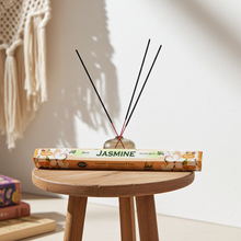 Tulasi Jasmine masala incense sticks for spiritual cleansing, worship, and fragrant home use.