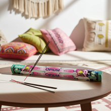 Tulasi Opium incense sticks for home fragrance, meditation, and daily relaxation.