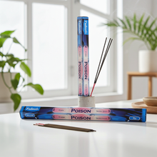 Tulasi Poison masala incense sticks for room scenting, spiritual practice, and relaxing ambiance.