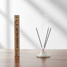 Tulasi Stress Relief masala incense sticks for stress relief, meditation, and peaceful aromatherapy practice.
