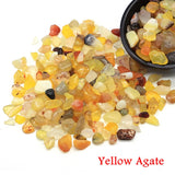 Tumbled Agate & Quartz Healing Crystal Chips for meditation, crafts, and crystal healing.