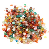 Tumbled Agate & Quartz Healing Crystal Chips for meditation, crafts, and crystal healing.