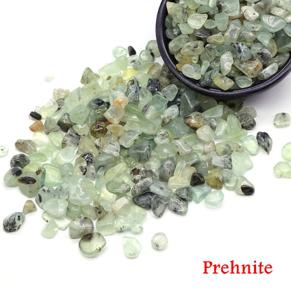 Tumbled Agate & Quartz Healing Crystal Chips for meditation, crafts, and crystal healing.