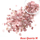 Tumbled Agate & Quartz Healing Crystal Chips for meditation, crafts, and crystal healing.