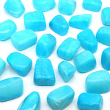 Tumbled Blue Aragonite Healing Crystal for meditation, crafts, and crystal healing.