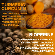 Turmeric Curcumin 95% capsule supplement bottle for antioxidant support, daily health routines, and nutritional support use.