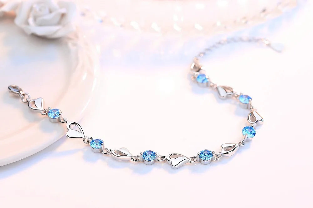 Twisted chain bracelet in silver 925 jewelry style for everyday use, fashion pairing, and wrist accessory wear.