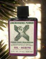 Uncrossing Power Wish Oil bottle for spiritual cleansing, wish work, and ritual use.
