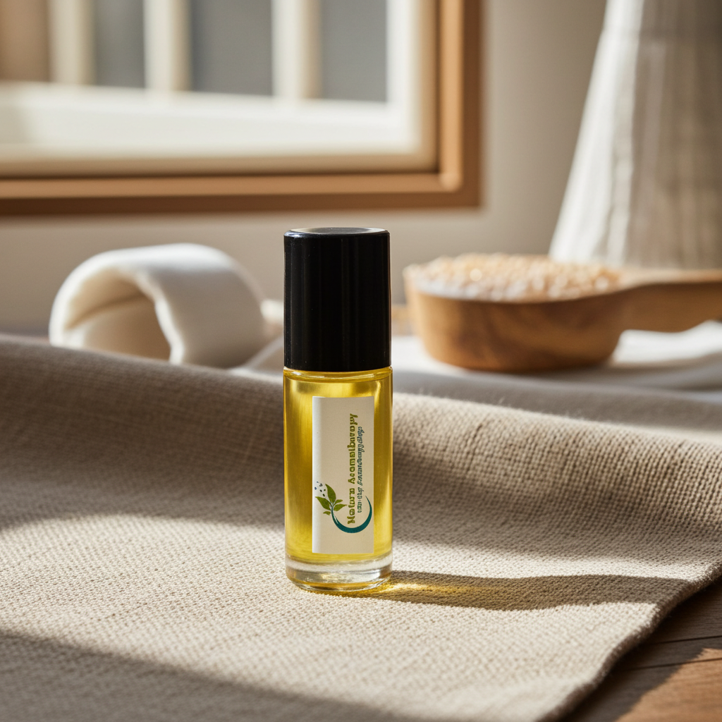Unisex Bergamot Body Oil bottle for softening dry skin, post-shower moisturizing, and everyday skincare.