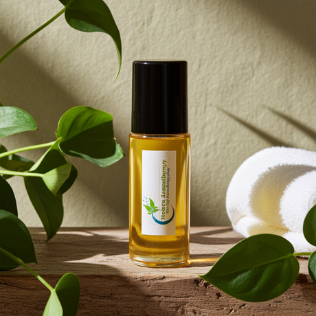 Black Butter Body Oil unisex bottle for nourishing skin, locking in moisture, and regular body use.
