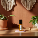 Blackberry Body Oil unisex oil bottle for softening dry skin, everyday moisturizing, and personal care use.
