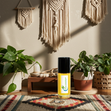 Unisex Cedarwood Body Oil bottle for hydrating dry skin, full-body massage, and everyday skincare use.