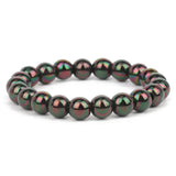 Unisex Magnetic Hematite wristband therapy bracelet for everyday use, balanced jewelry styling, and casual wardrobe pairing.