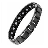 Unisex Titanium Steel Therapy Bracelet for daily wear, wellness-focused use, and magnetic therapy support.