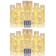 Unscented flameless LED pillar candles pack for clean decorative lighting, meditation spaces, and everyday home use.