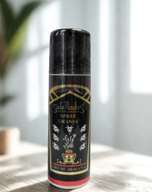 Urania Siete Machos Spray bottle for spiritual cleansing, protection rituals, and daily energy clearing.