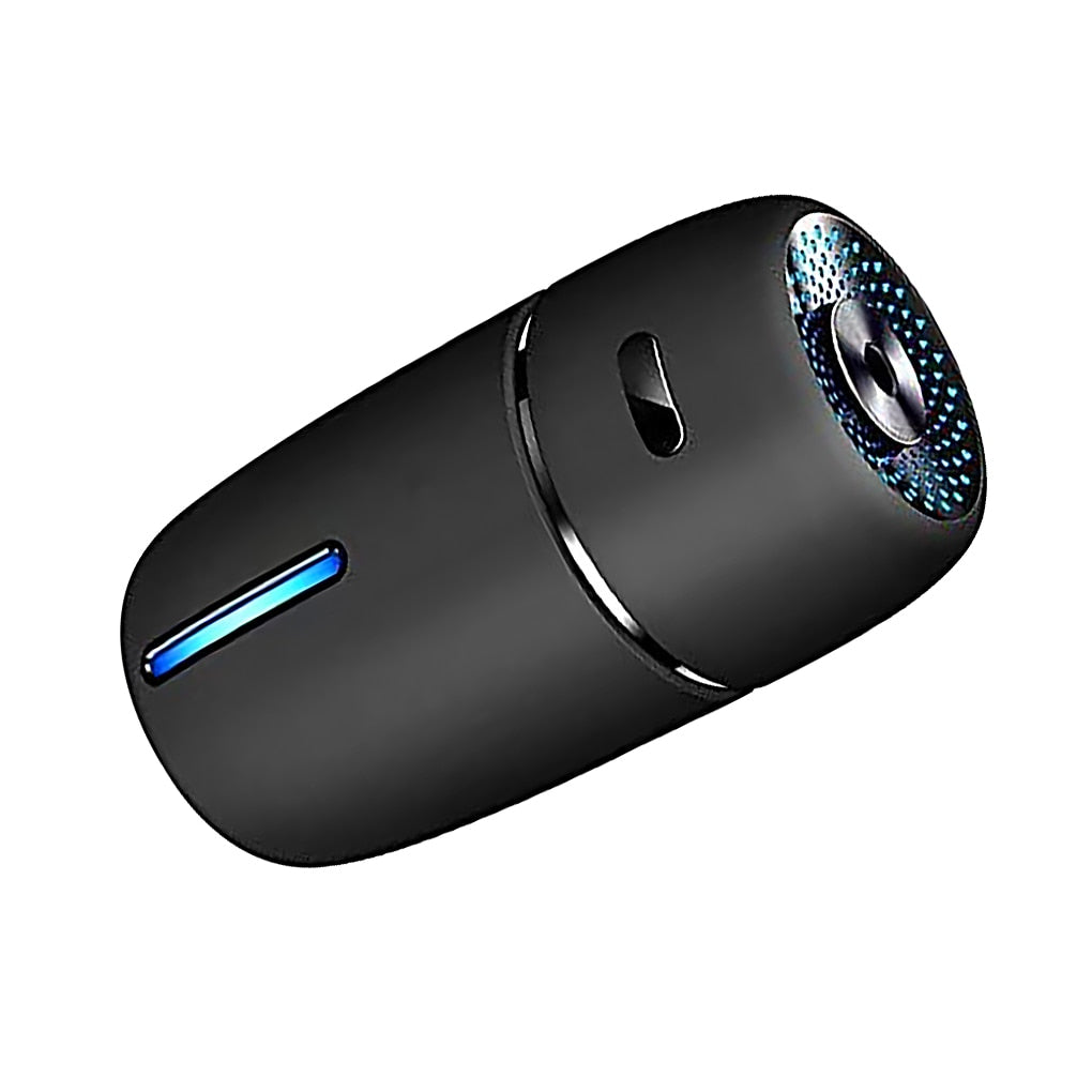 USB LED mini aroma diffuser humidifier for bedroom use, light mist humidifying, and soothing nighttime ambiance.