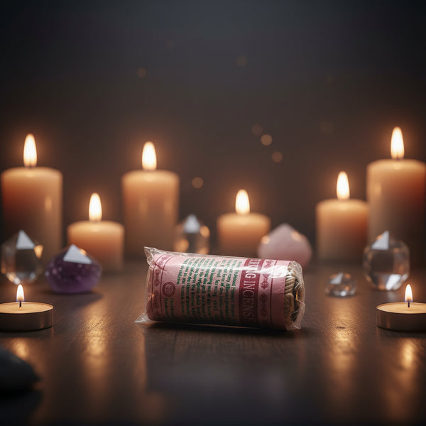 Vajra Chenerezig Tibetan Rope Incense 45 ropes for compassion practice, meditation, and prayer.