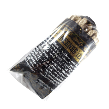 Vajra Mahakal Tibetan Rope Incense 45 ropes for protection rituals, meditation, and prayer.