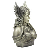 Valkyrie bust sculpture ornament for tabletop decor, office styling, and mythological art display.