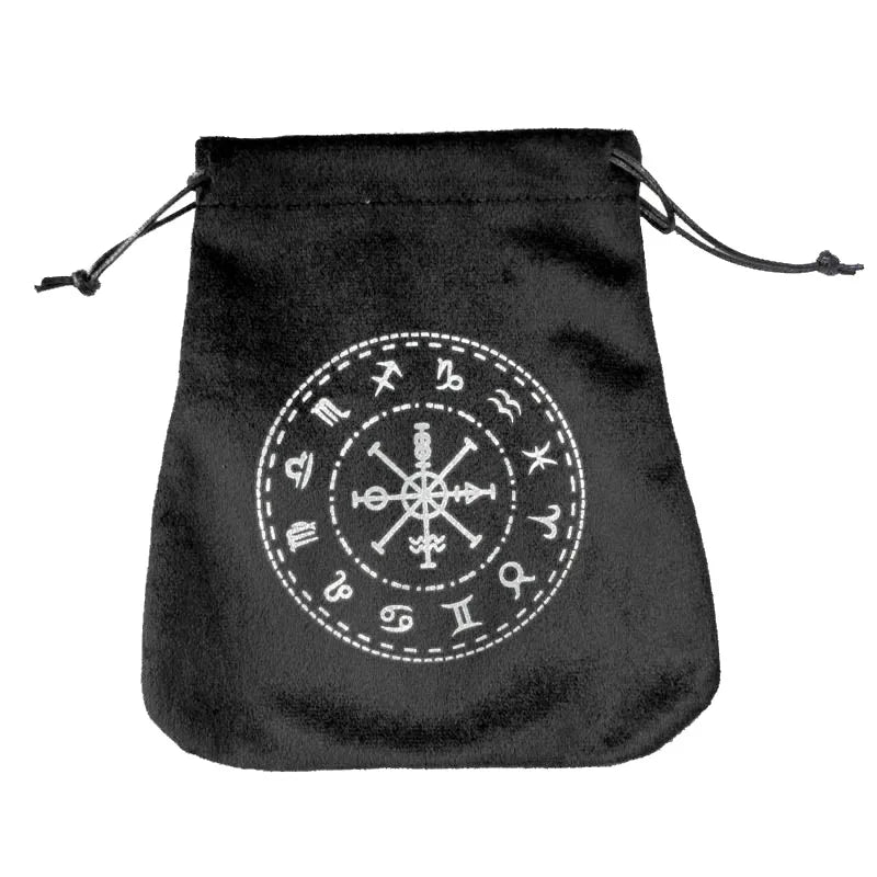 Tree of Life velvet card deck holder for organizing tarot and oracle cards, daily readings, and altar storage.