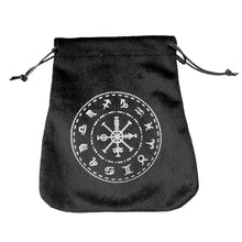 Tree of Life velvet card deck holder for organizing tarot and oracle cards, daily readings, and altar storage.