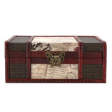 Vintage oriental wood jewelry box for storing fine jewelry, small treasures, and collectible items.
