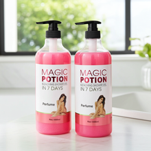 Vitamin C AHA Body Lotion & Shower Gel bottle for radiant body cleansing, smooth skin care, and everyday shower use.