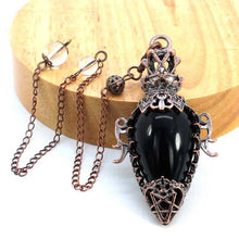 Water Drop Crystal Dowsing Pendulum for dowsing, divination, and energy work.