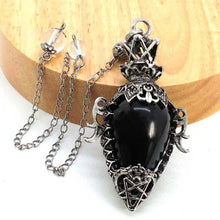 Water Drop Crystal Dowsing Pendulum for dowsing, divination, and energy work.