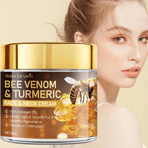 Water Ice Levin Bee Venom Instant Facial Lifting Cream for firming loose skin, smoothing texture, and daily skincare use.