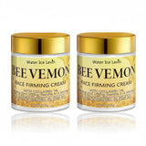 Water Ice Levin Bee Venom skin firming cream with collagen for moisturizing and improving daily facial care.