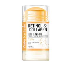 Water Ice Levin Retinol and Collagen skin cream for facial and neck use to hydrate, firm, and brighten skin texture.