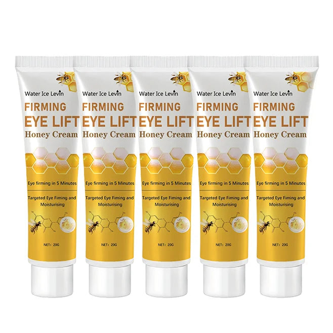 Water Ice Levin Honey Eye Cream treatment for smoothing the under-eye area, hydrating skin, and improving the appearance of tired eyes.