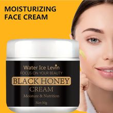Water Ice Levin honey face cream for facial care, fine line appearance support, and everyday moisturizing use.