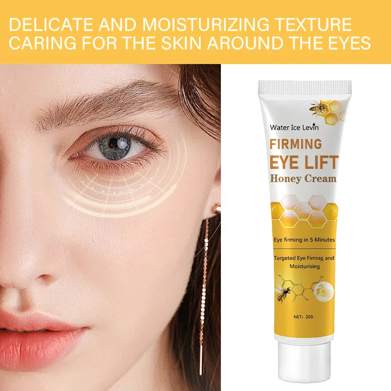 Water Ice Levin Instant Eye Repair Essence serum for reducing dark circles, smoothing the under-eye area, and firming delicate skin.