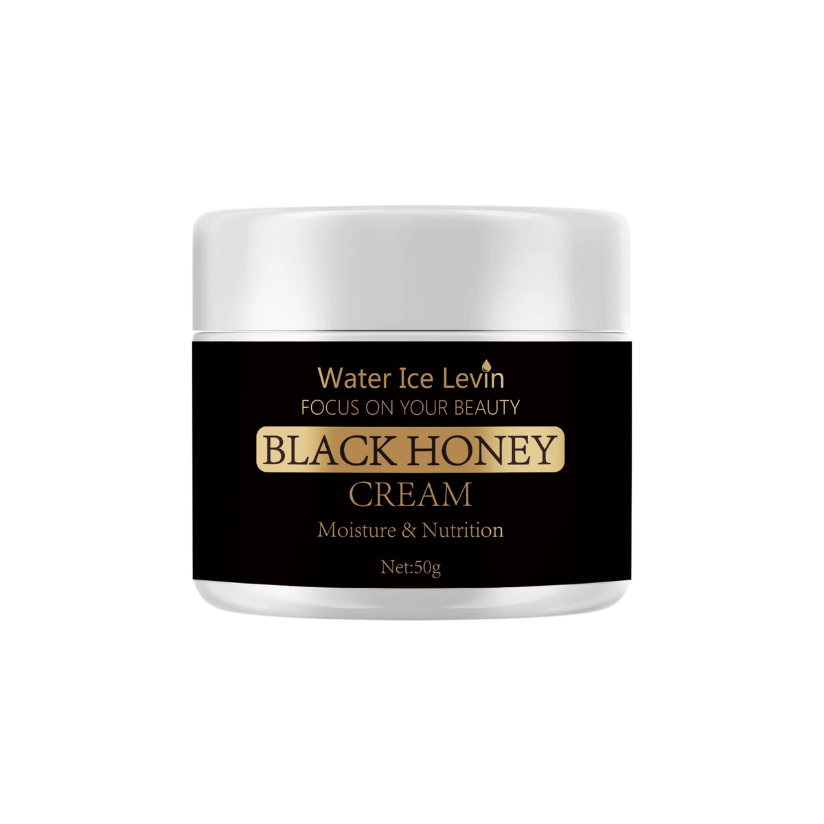 Water Ice Levin lifting and firming honey anti-aging cream for mature skin care, moisture support, and improving skin appearance.