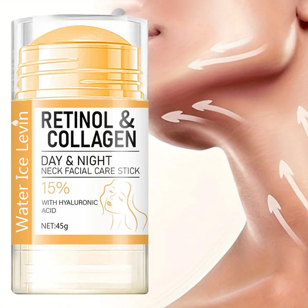 Water Ice Levin Retinol and Collagen Facial Neck Cream for firming, moisturizing, and daily neck and facial skincare.